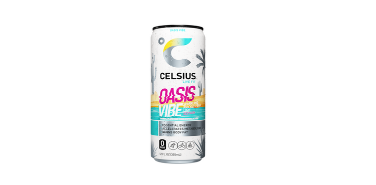 CELSIUS-OASIS VIBE - SPARKLING PRICKLY PEAR LIME EDITION