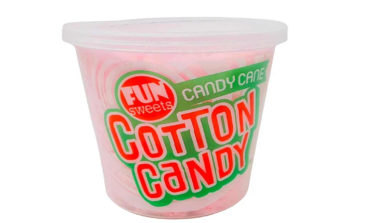 FUN SWEET CANDYCANE COTTON CANDY 1.5OZ