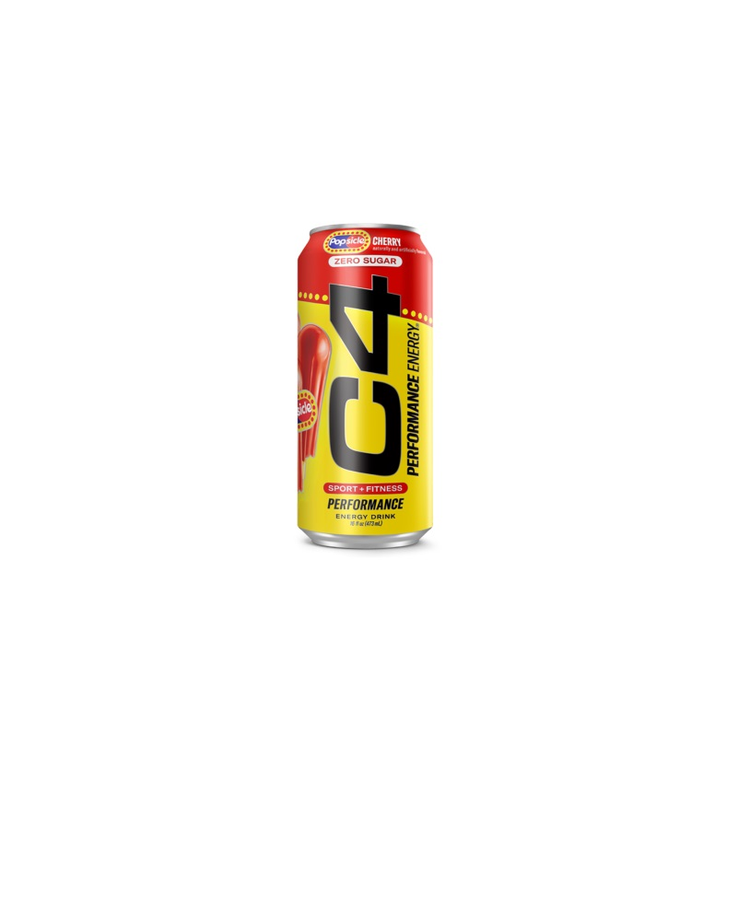 C4 12/16 Energy Drink x Cherry Popsicle-