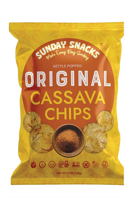 SUNDAY SNACKS --- ORIGINALS CASSAVA CHIPS