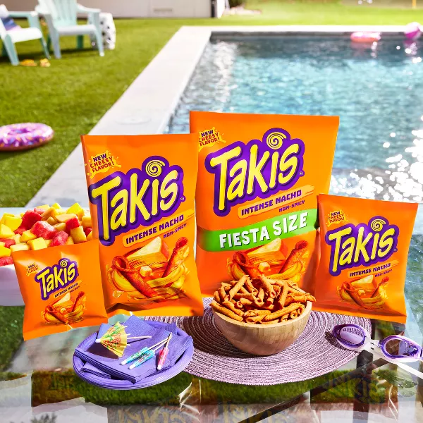 Takis intense nacho ROLLS  ‎Tortilla Chip