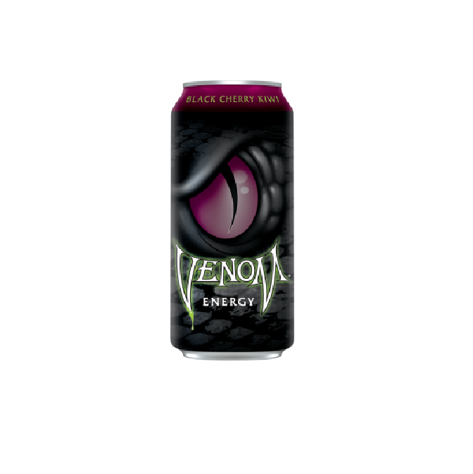 VENOM BLACK CHERRY KIWI ENERGY DRINK