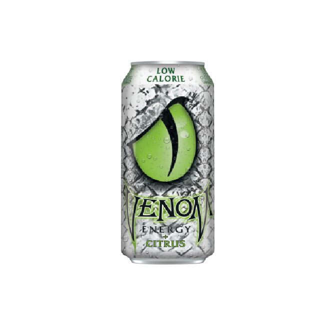 VENOM ZERO SUGAR CITRUS ENERGY DRINK