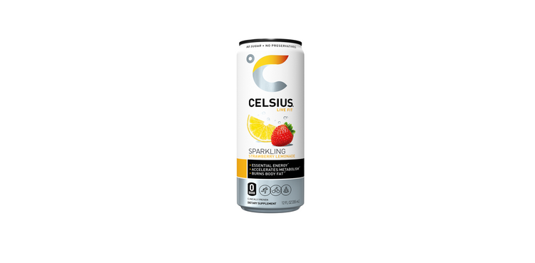 CELSIUS-SPARKLING--STRAWBERRY LEMONADE