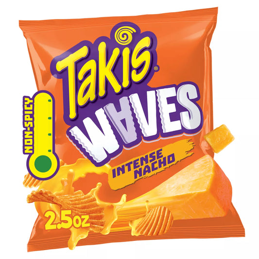 TAKIS WAVES INTENSE NACHO 2.5 OZ