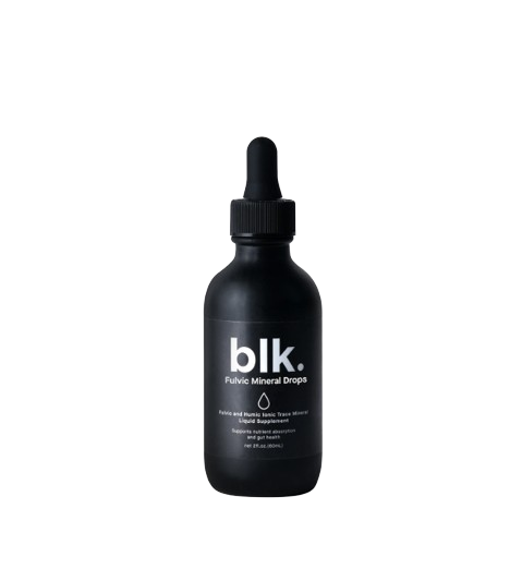 blk. PH 8+ Natural Mineral Alkaline Water Drops, 2oz.